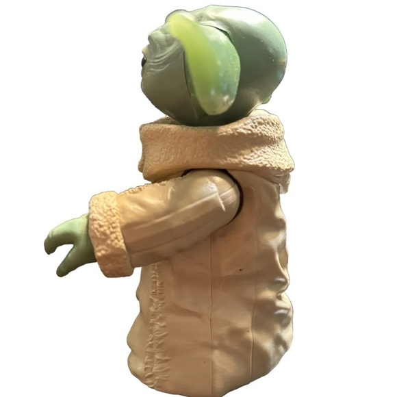 Star Wars The Mandalorian Kids Throw Blanket Precious Cargo & Baby Yoda Figure - Picture 10 of 13